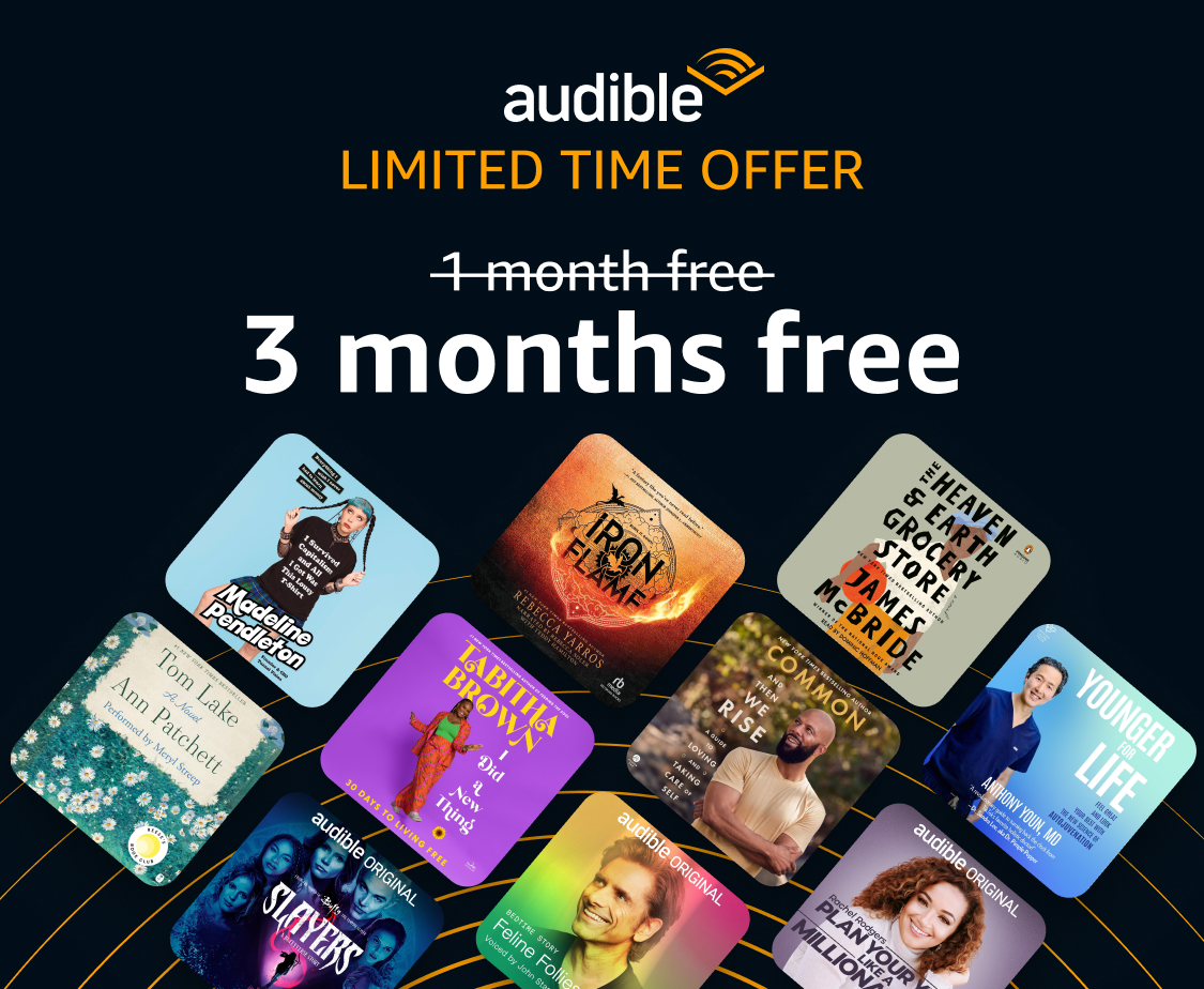 Audible 3 months free 