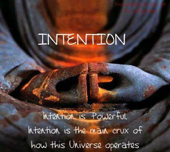 Power of intention