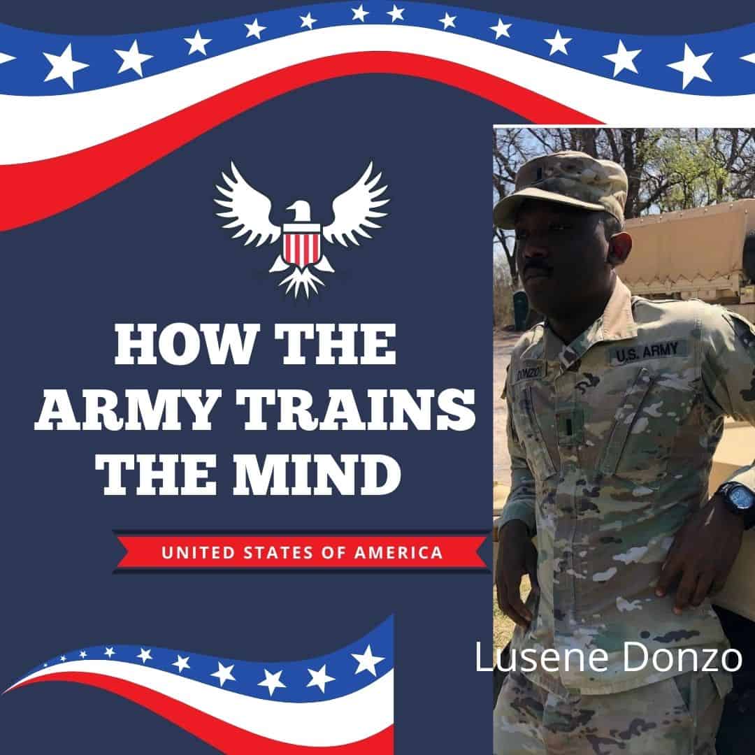 Lusene Donzo training the mind army