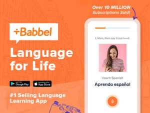 Babbel language for life